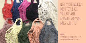 Mesh shopping bags supplier