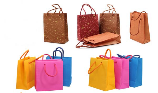 paper bags with handles